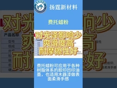 उच्च आणविक भार एफटी वैक्स पाउडर के साथ खरोंच प्रतिरोध में सुधार