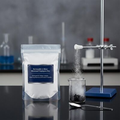 रबर उद्योग के लिए विकसित पानी में अघुलनशील माइक्रोनित पॉलीथीन वैक्स, फैलाव और उत्पाद की दीर्घायु को बढ़ाता है